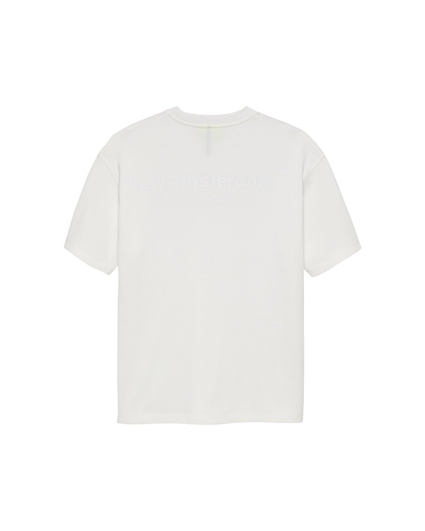 LOGO TEE WAFFLE | White