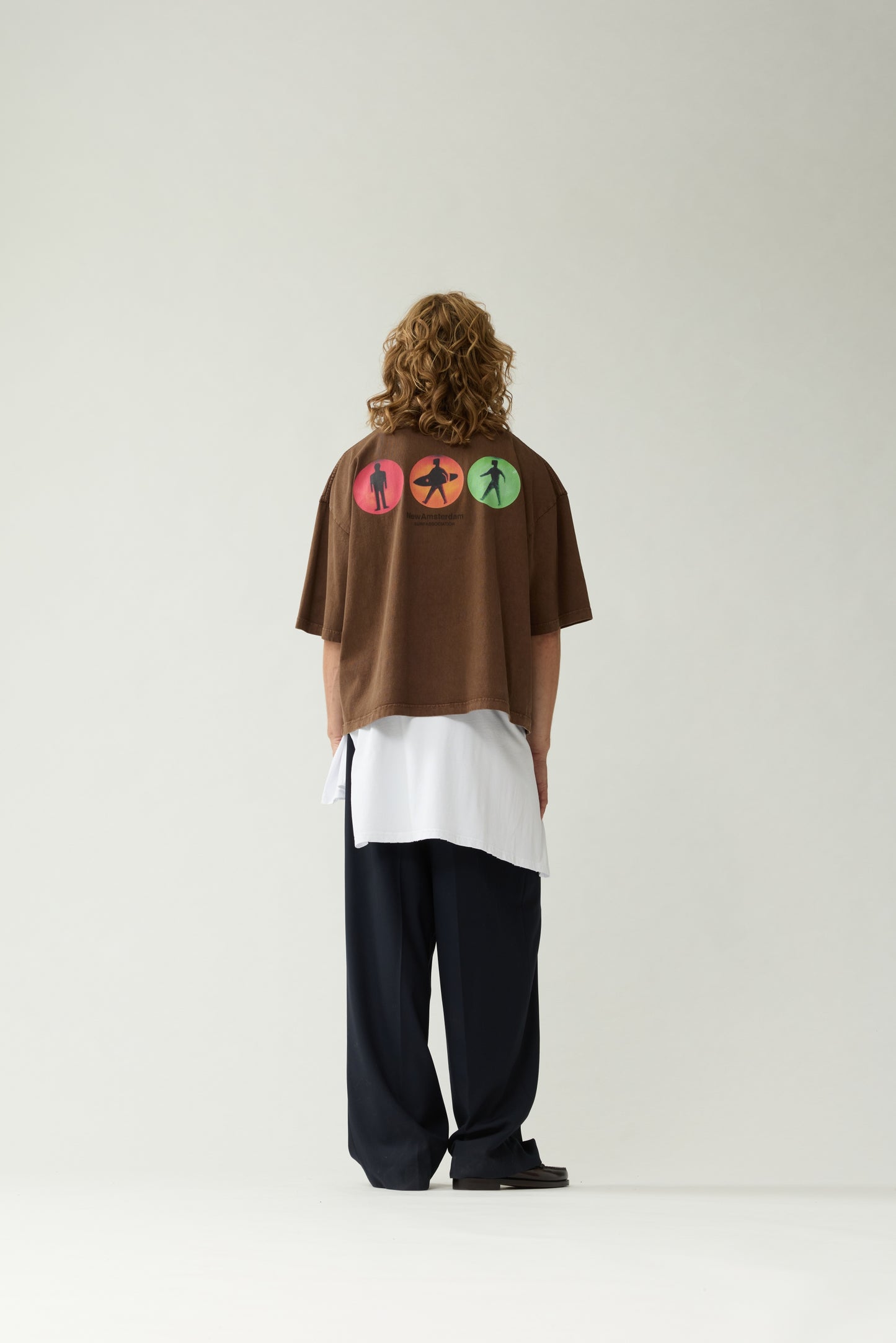 TRAFFIC TEE | Brown