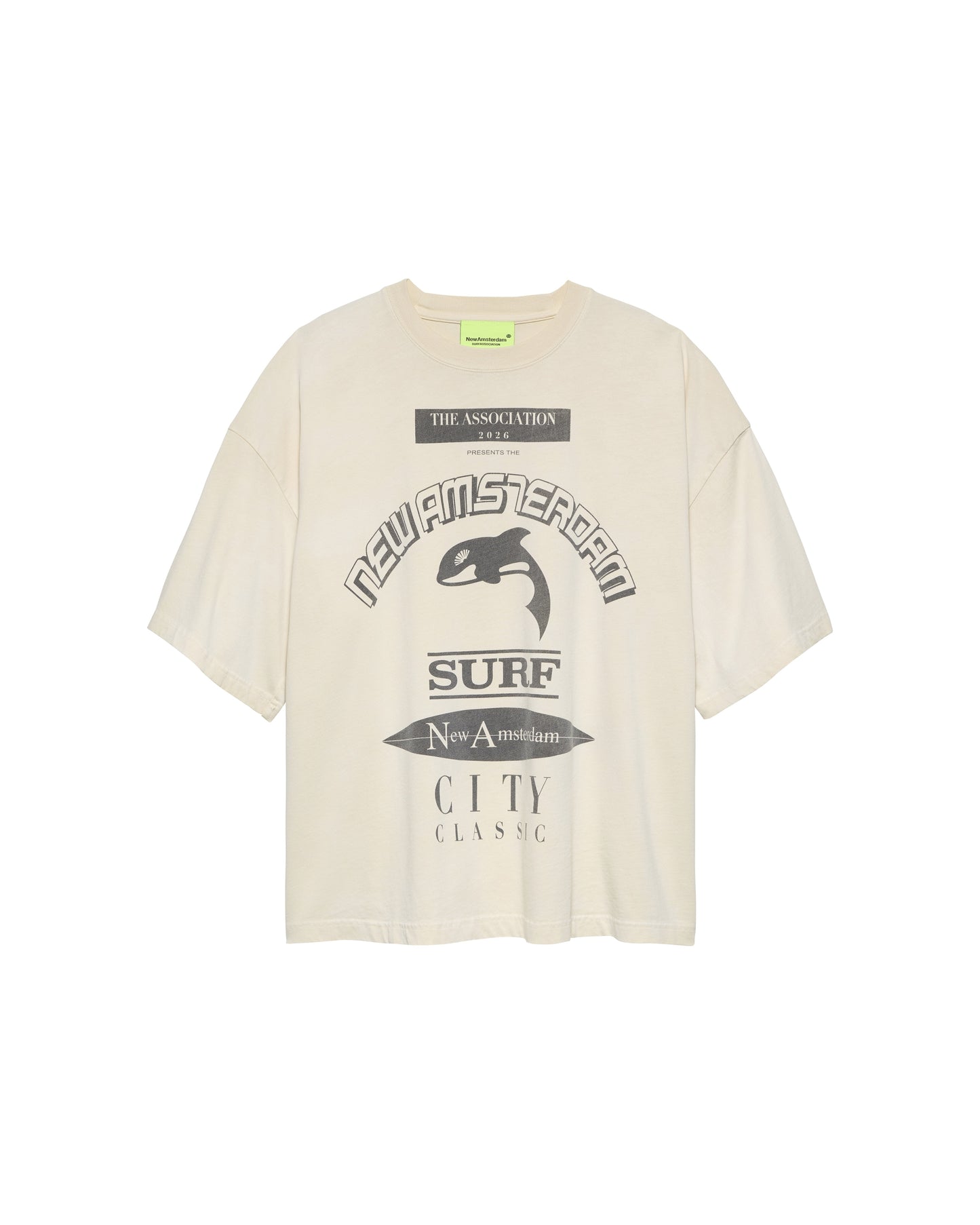ANNOUNCEMENT TEE | Ecru