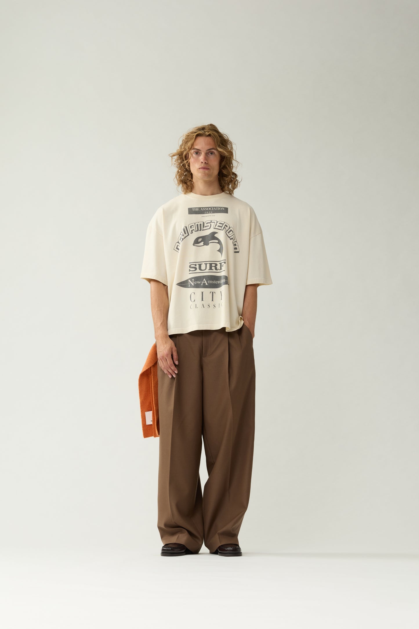 ANNOUNCEMENT TEE | Ecru