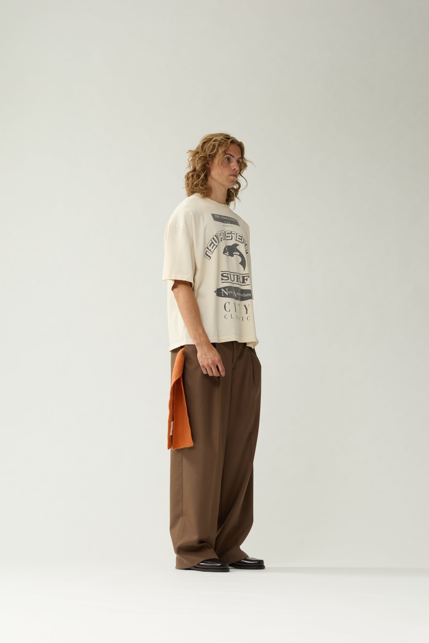 ANNOUNCEMENT TEE | Ecru