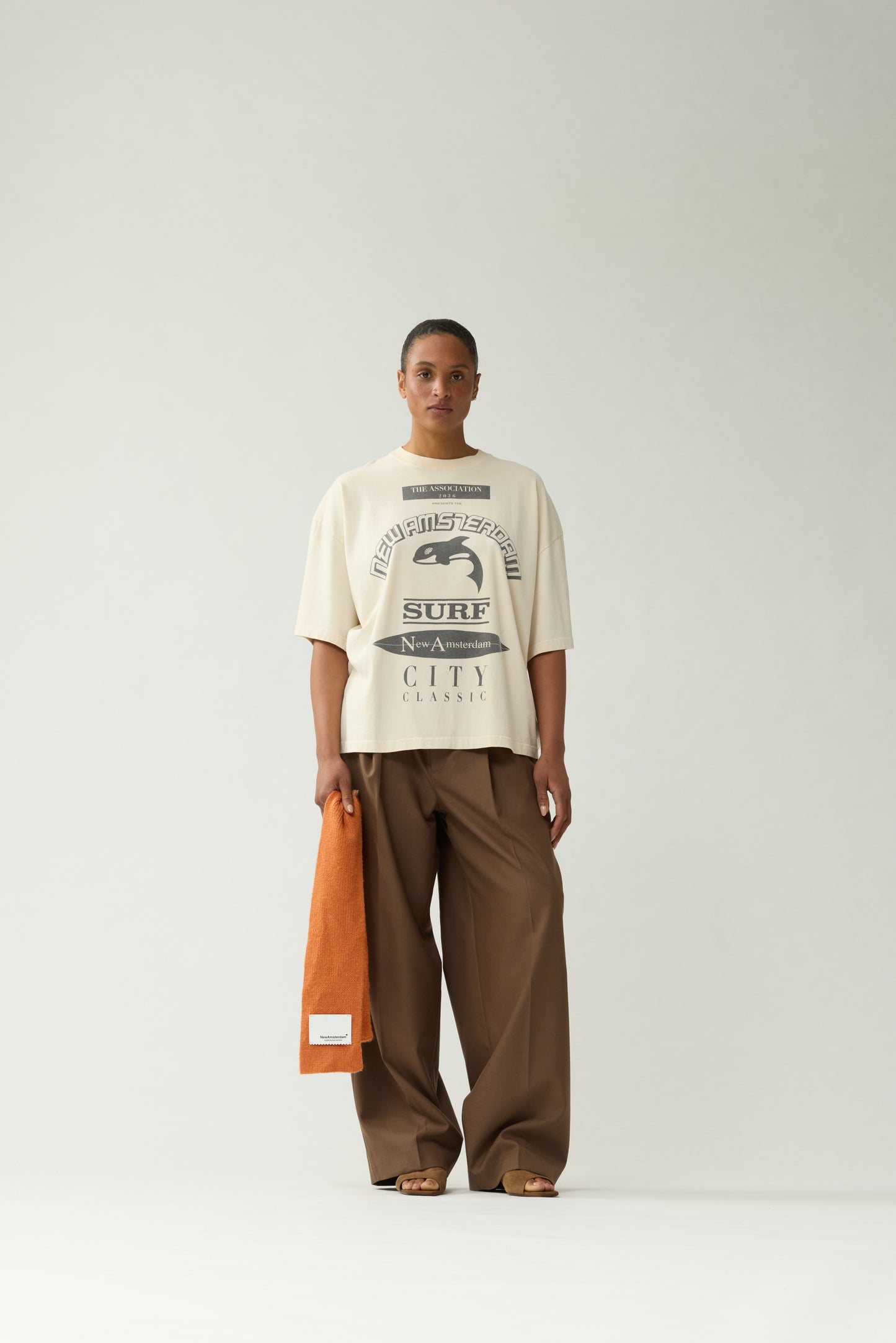 ANNOUNCEMENT TEE | Ecru