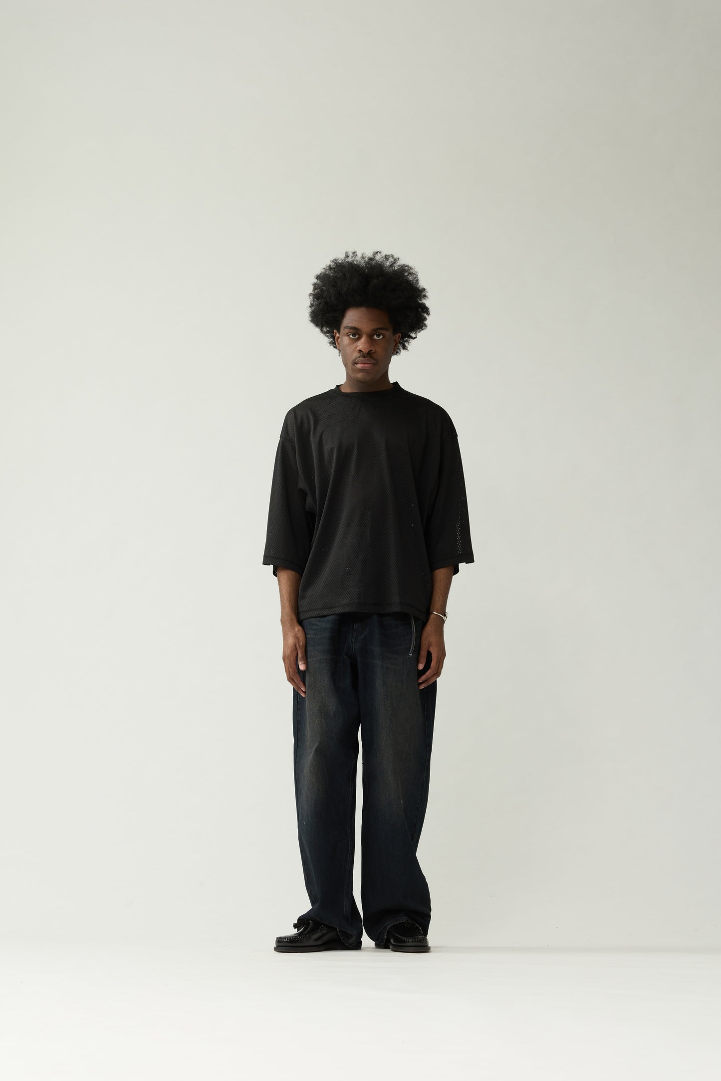 MESH JERSEY | Black