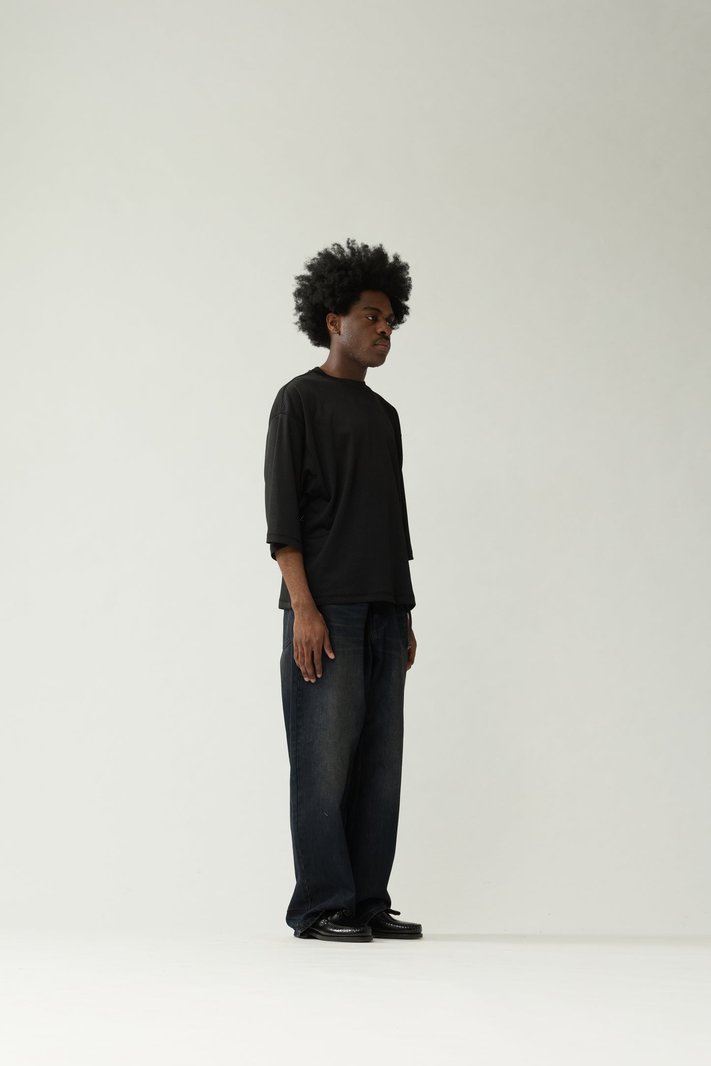 MESH JERSEY | Black