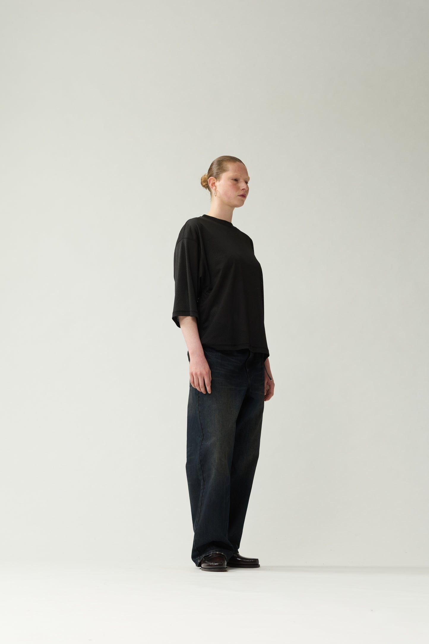 MESH JERSEY | Black