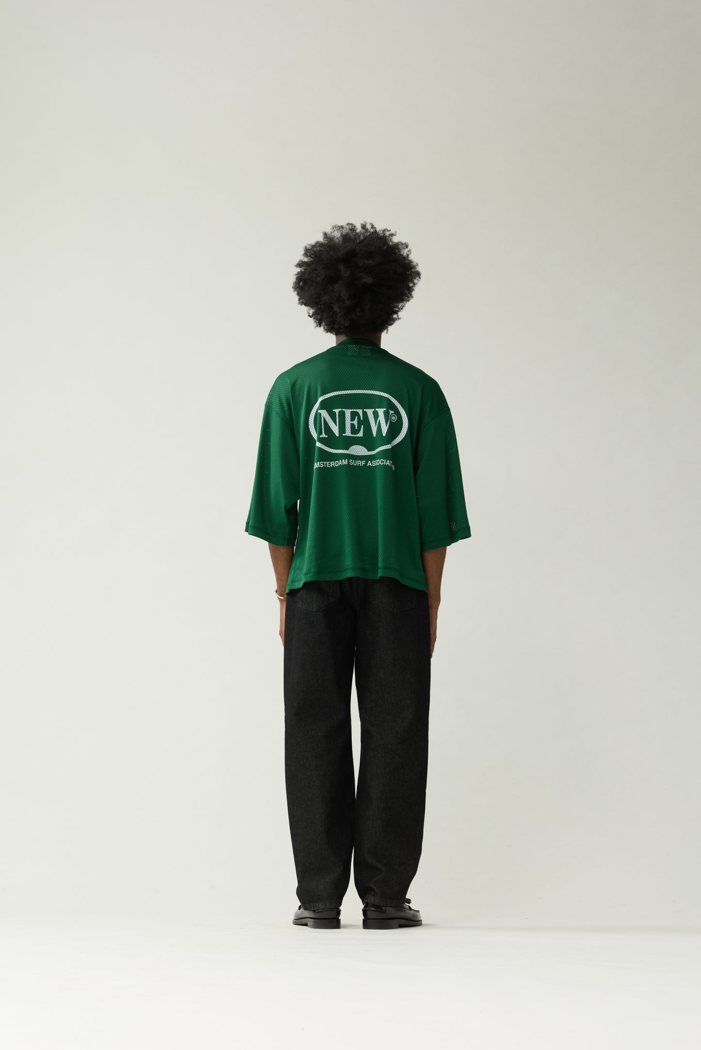 MESH JERSEY | Forest Green