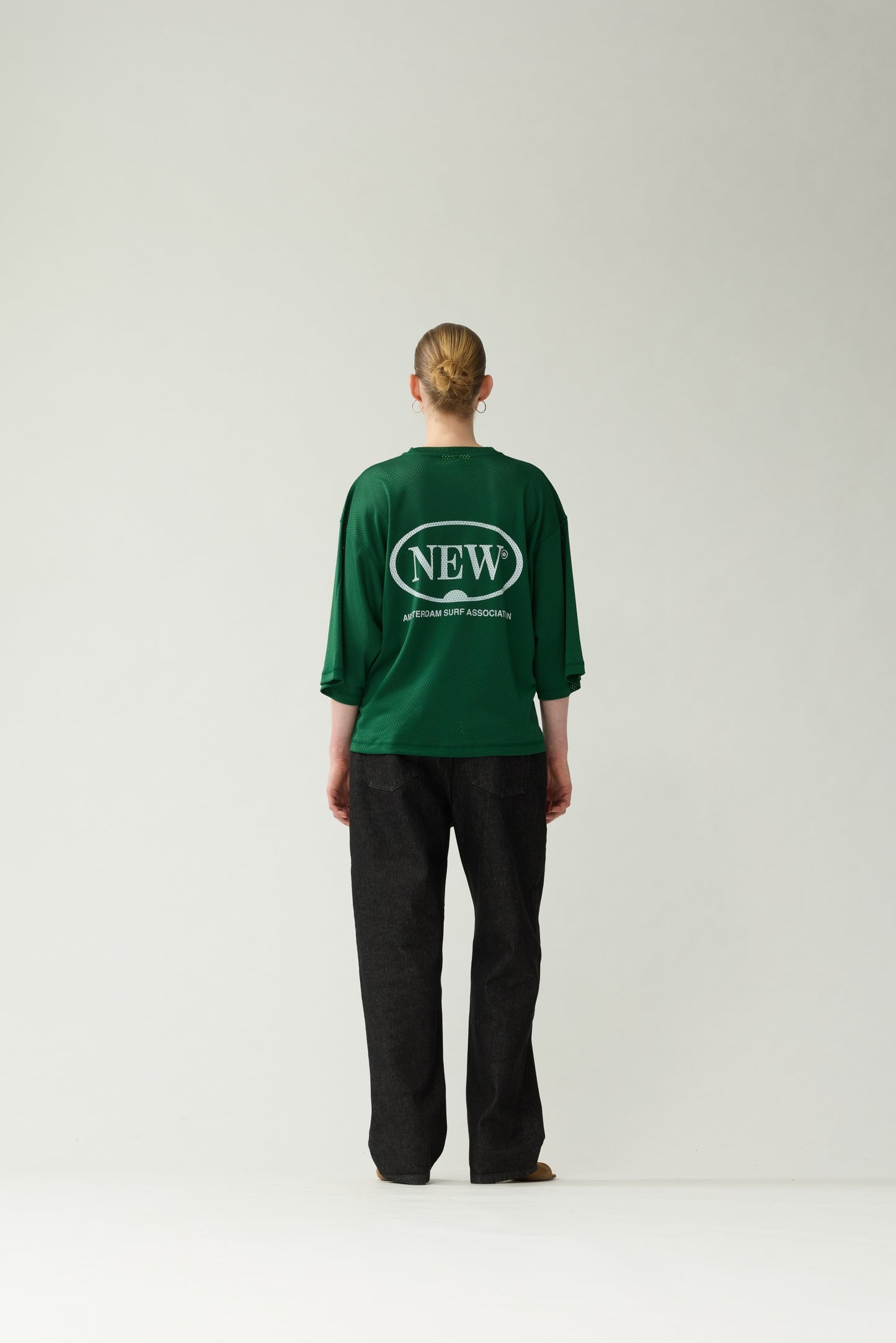 MESH JERSEY | Forest Green