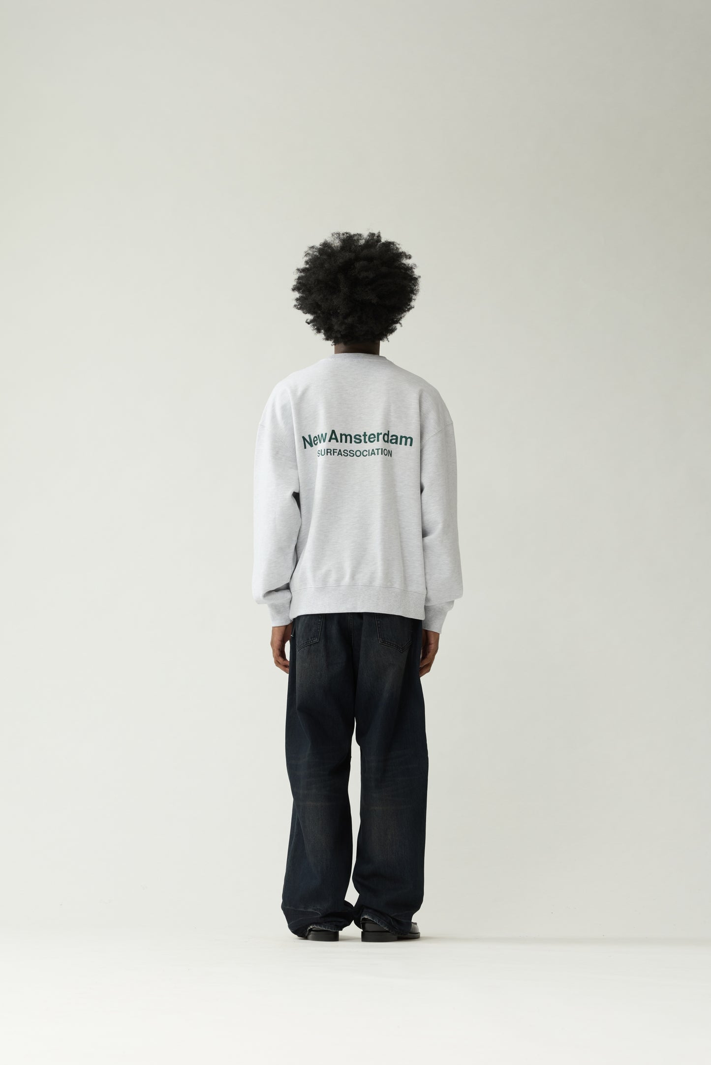 LOGO CREWNECK | Grey Melange