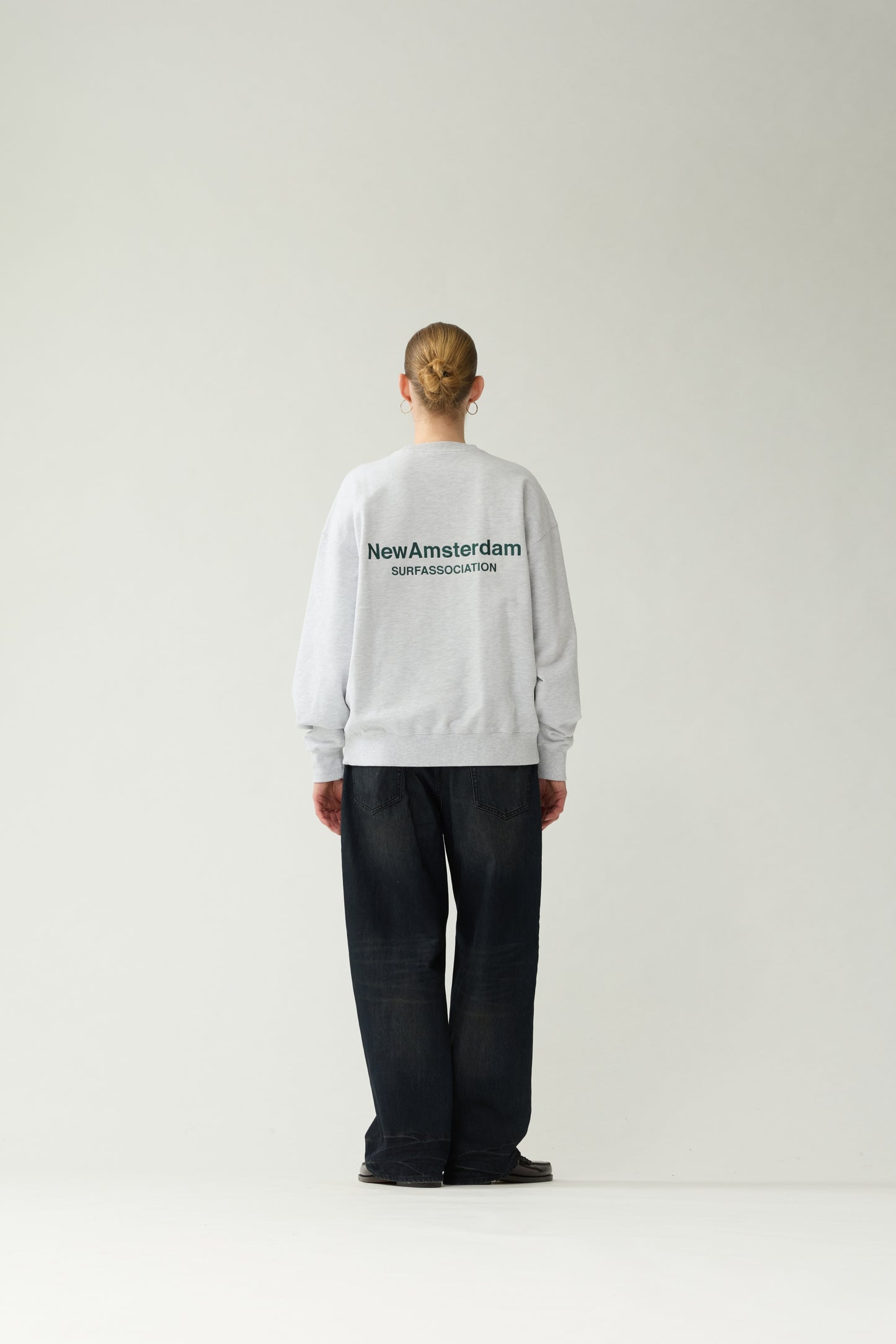 LOGO CREWNECK | Grey Melange