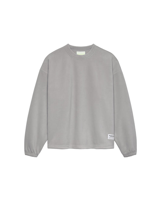 FLEECE CREWNECK | Stone
