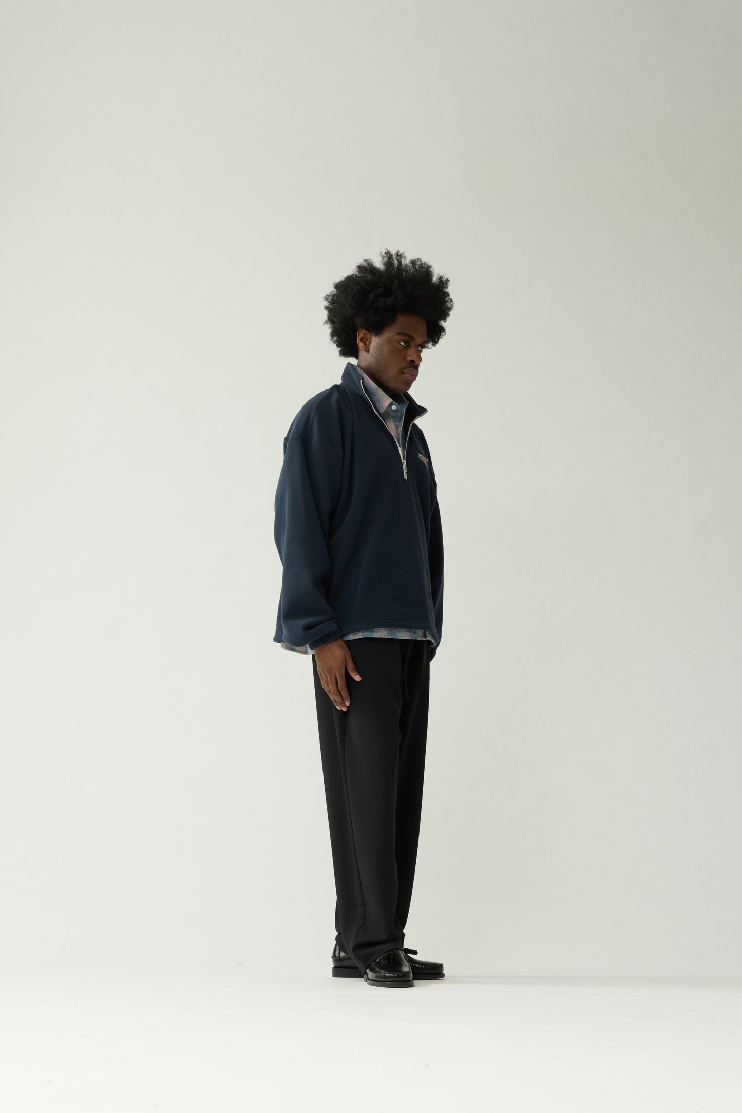 FLEECE HALF ZIP | Night