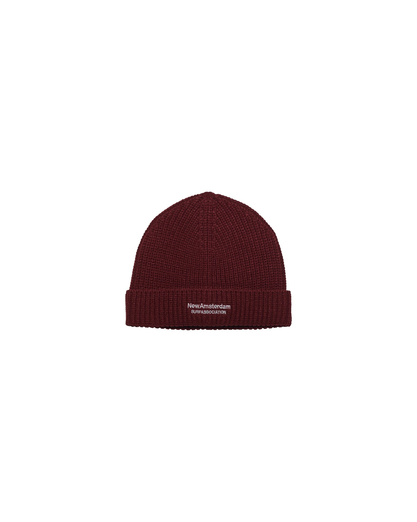 NAME BEANIE | Burgundy