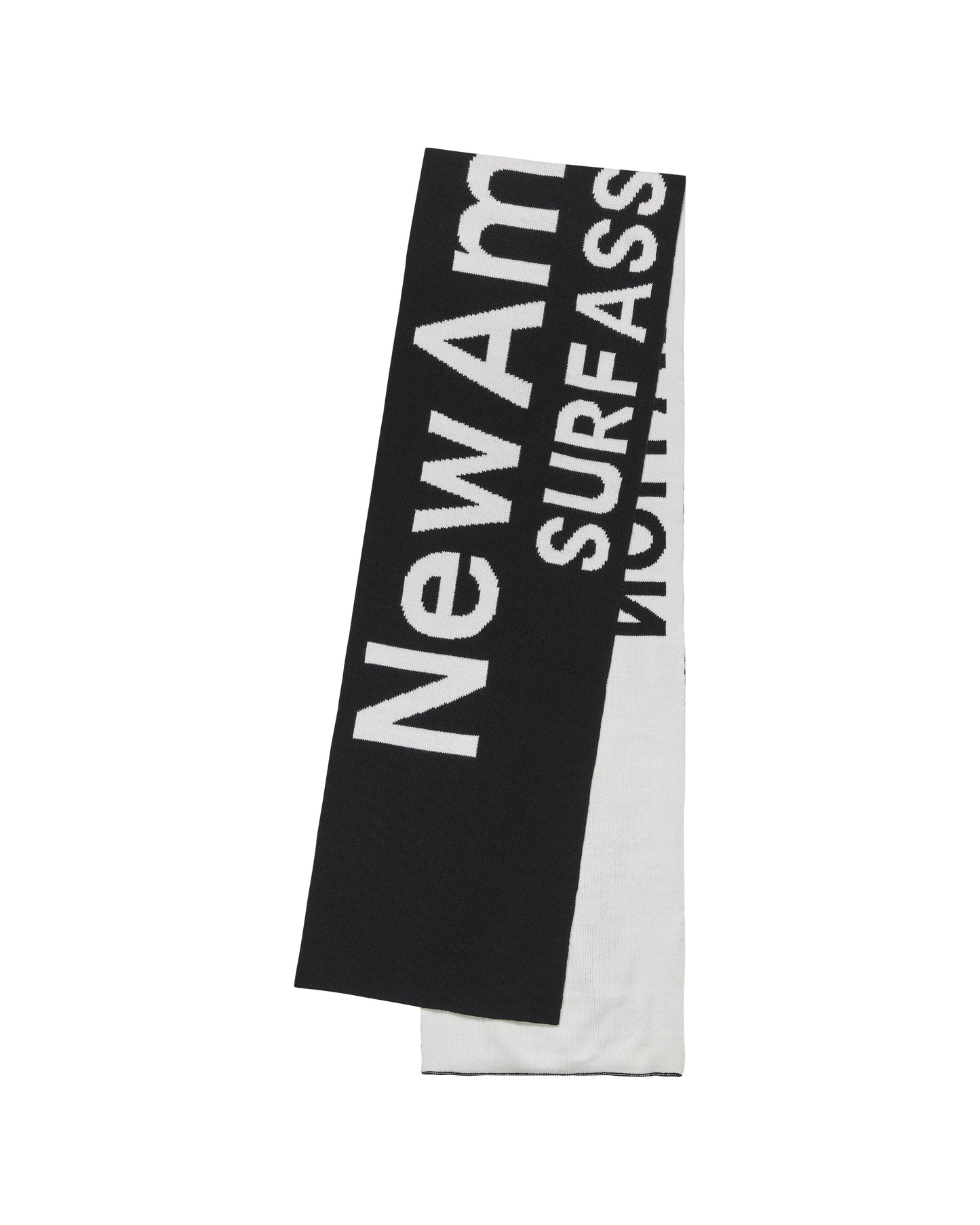 NAME SCARF | Black