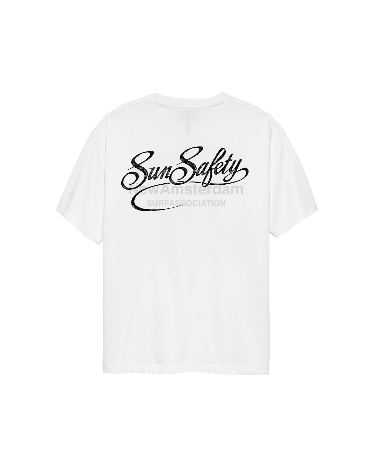SUN SAFETY TEE | White