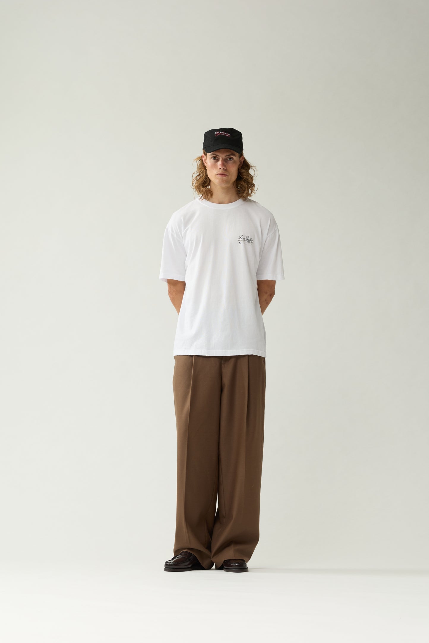 SUN SAFETY TEE | White