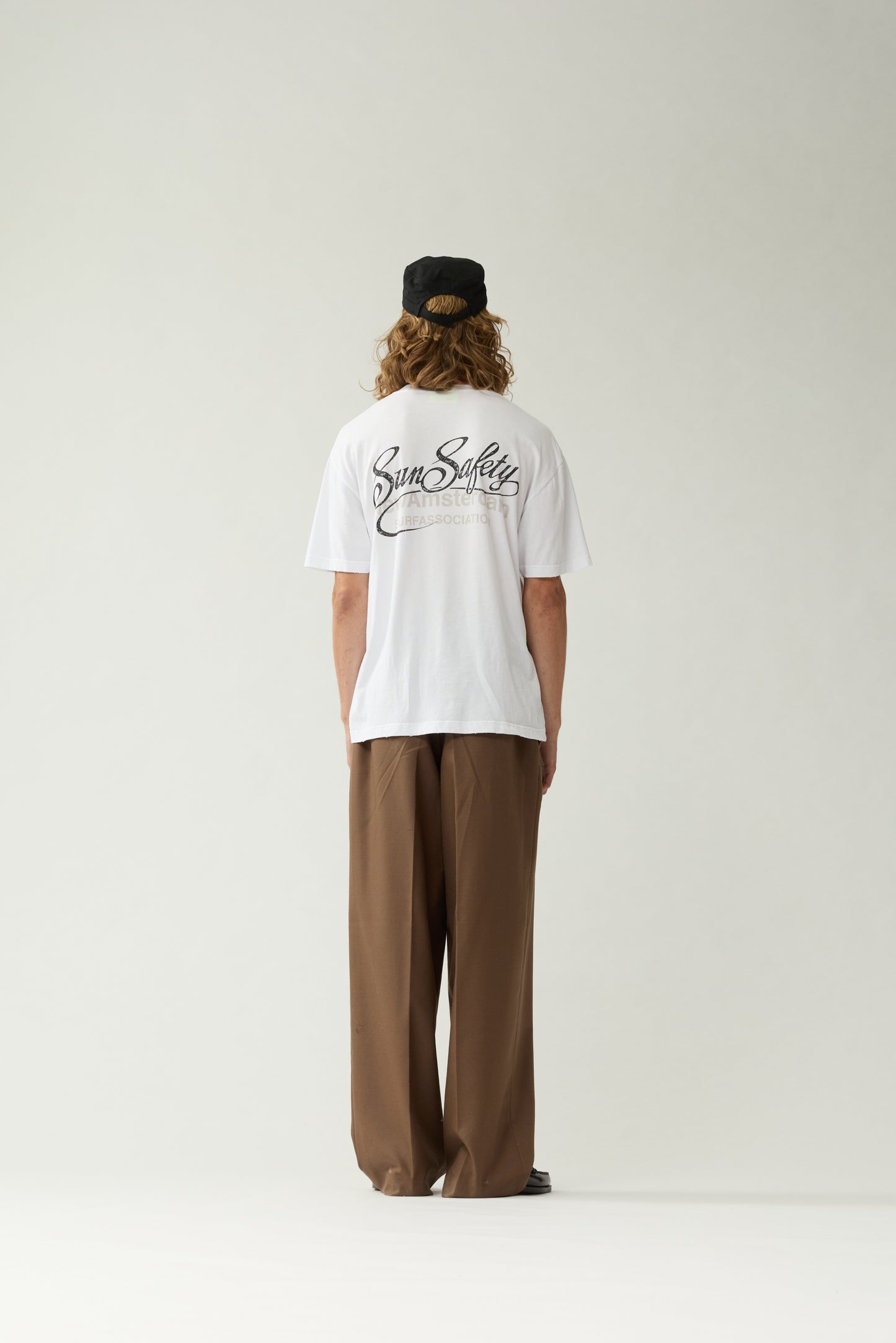 SUN SAFETY TEE | White