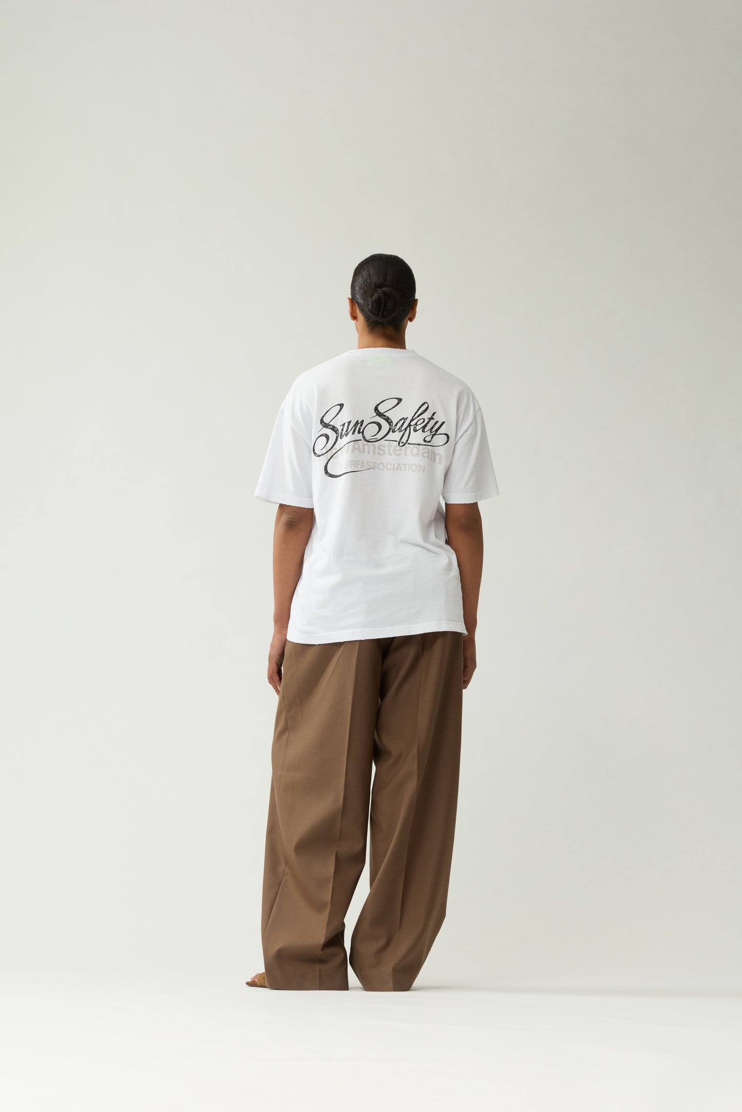 SUN SAFETY TEE | White