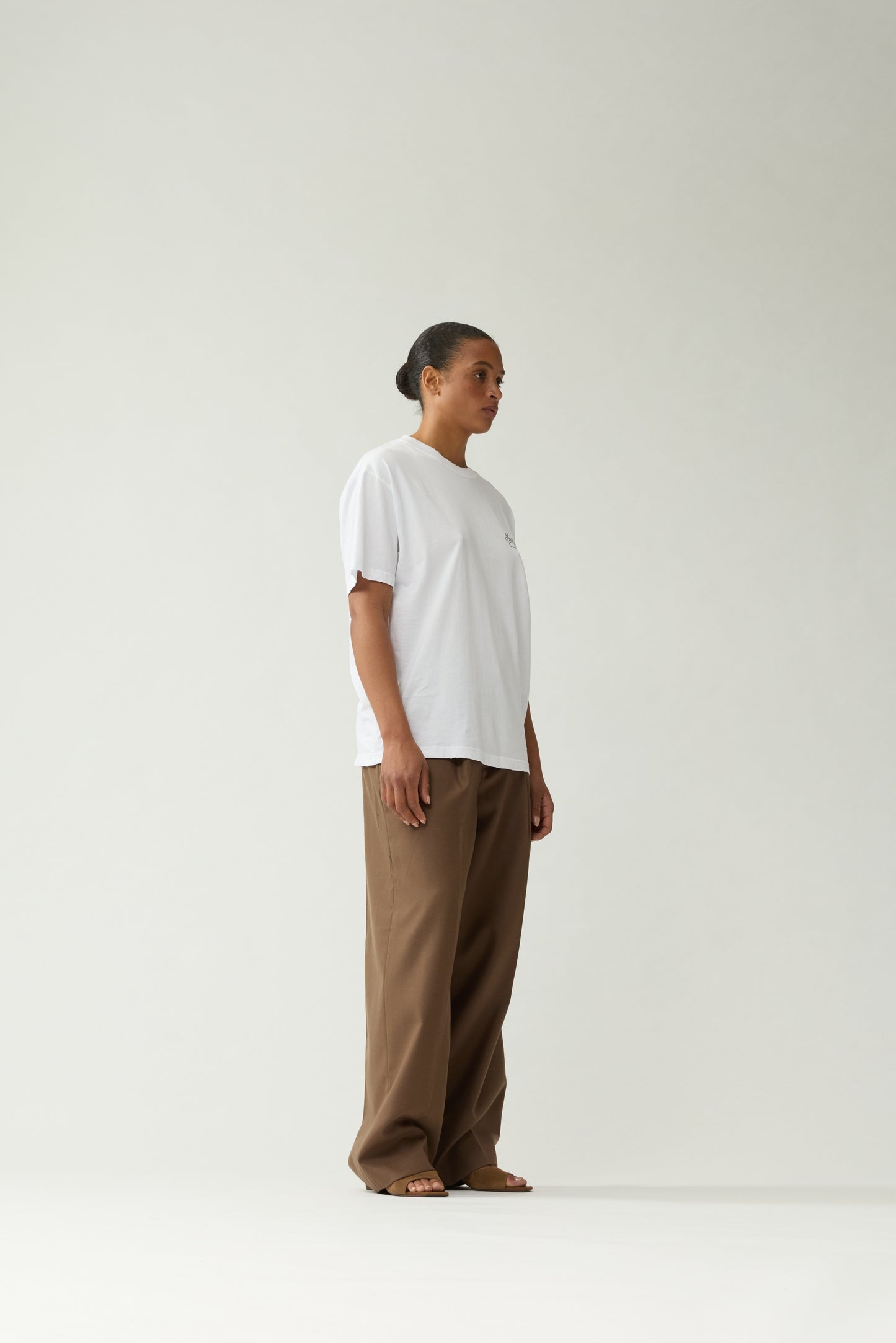 SUN SAFETY TEE | White