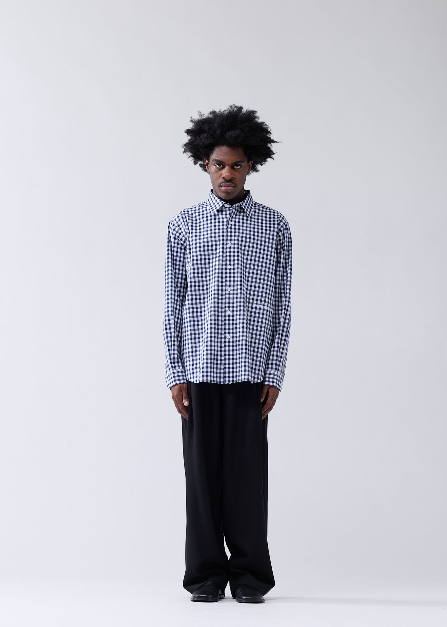 BEACH SHIRT POPLIN | Navy