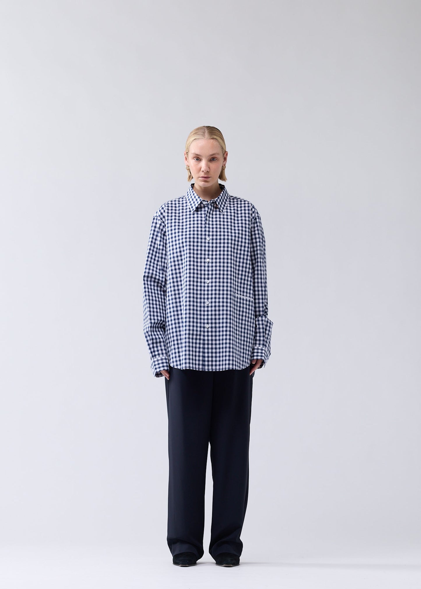 BEACH SHIRT POPLIN | Navy
