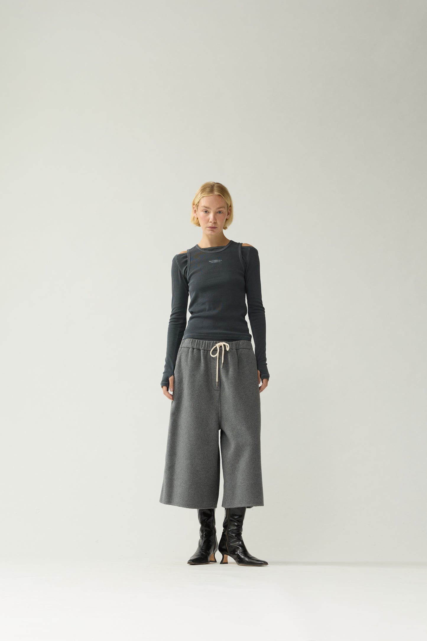 CULOTTES | Grey Melange