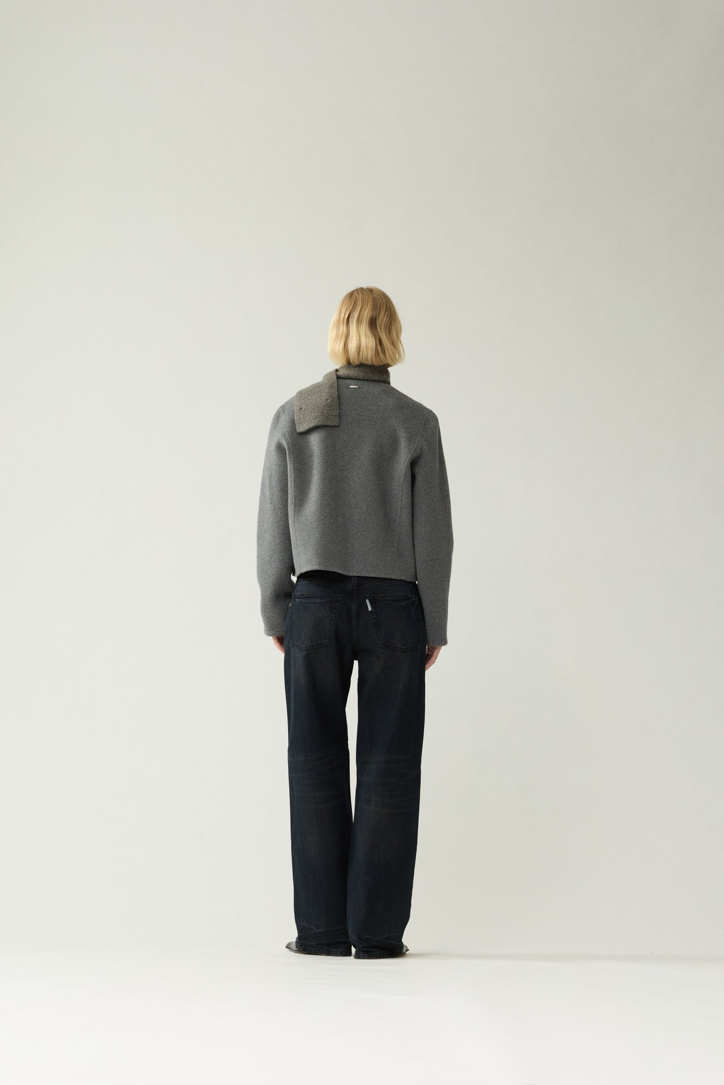 TRACKSUIT JACKET | Grey Melange
