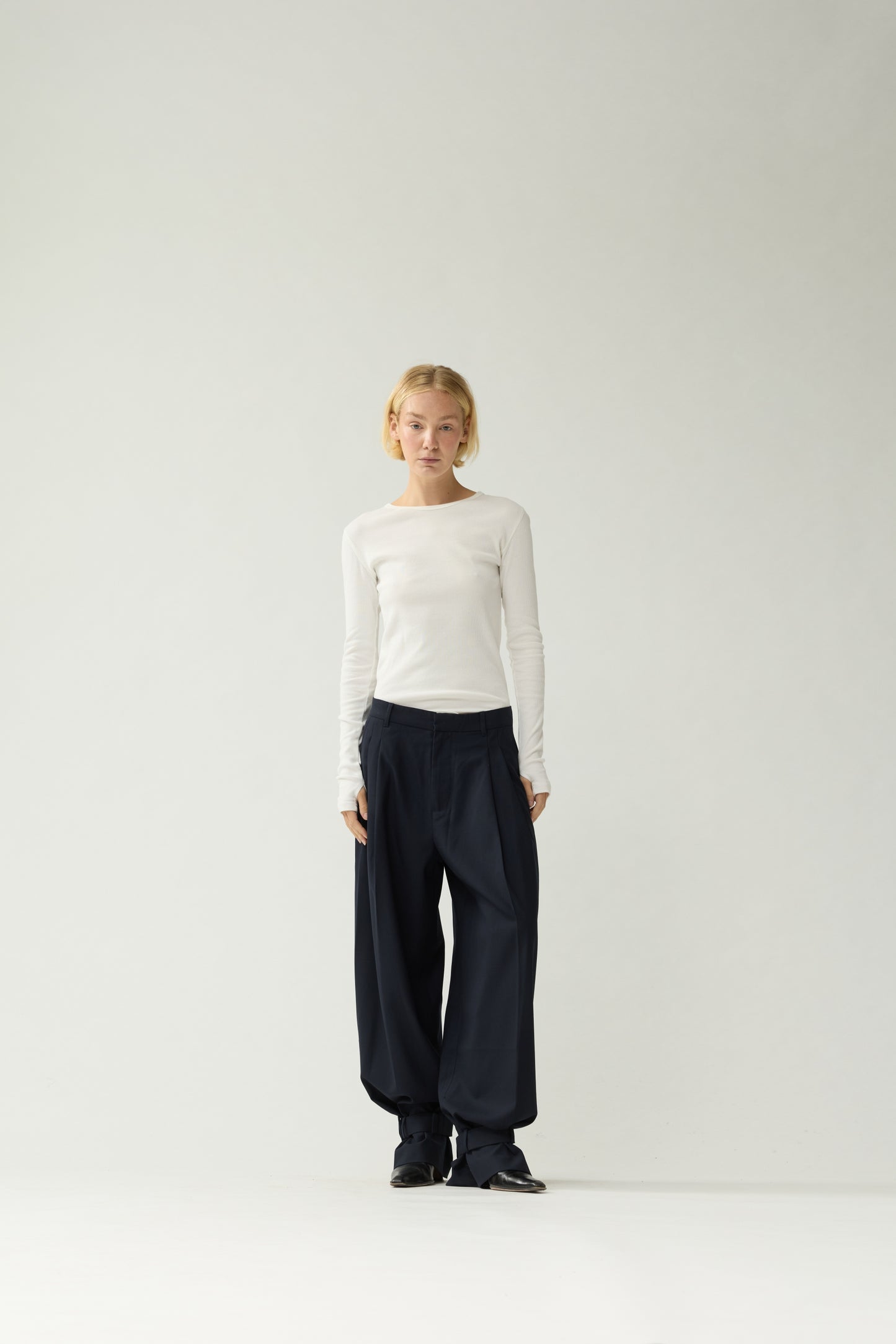 TAILORED WOOL TROUSERS | Night