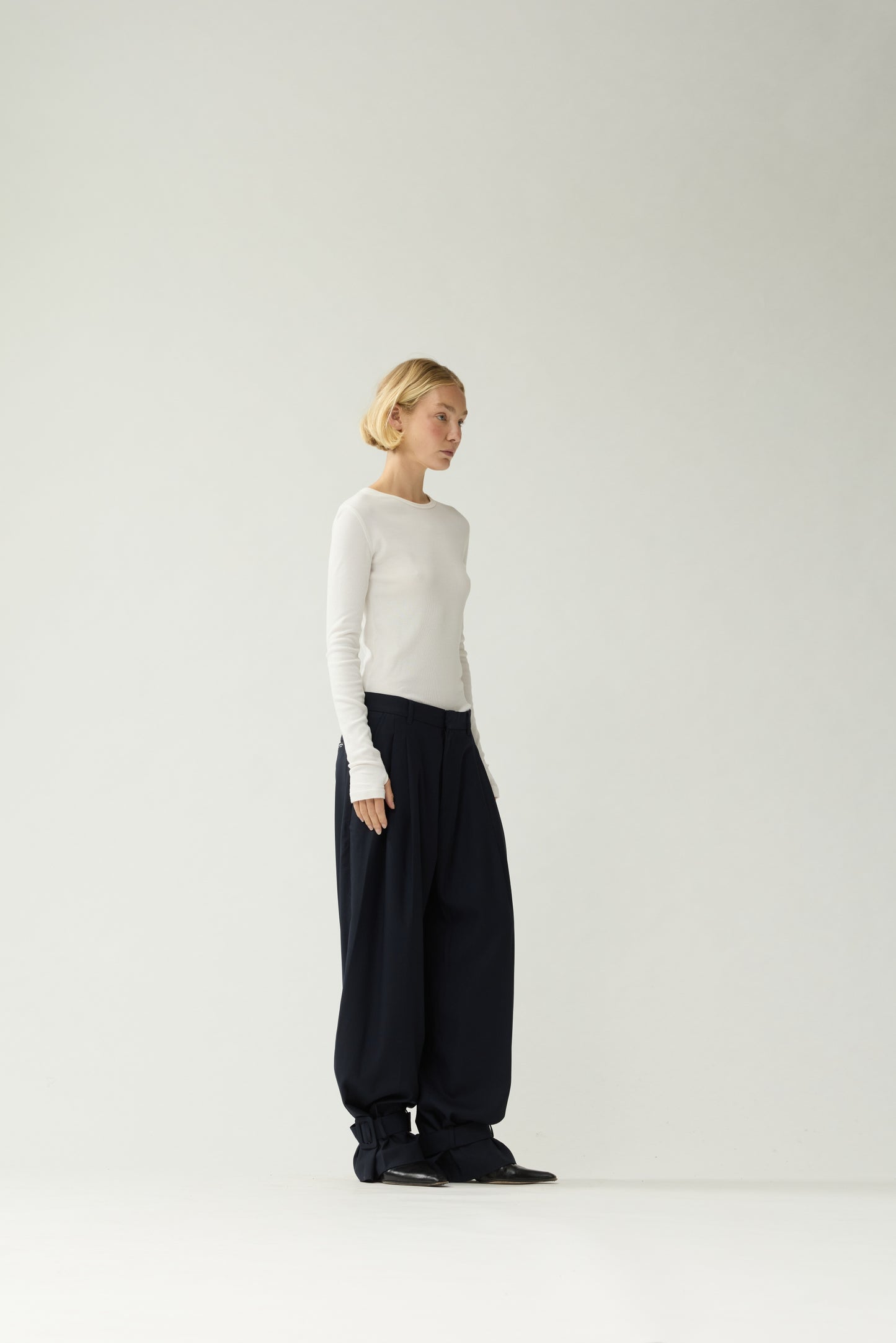 TAILORED WOOL TROUSERS | Night