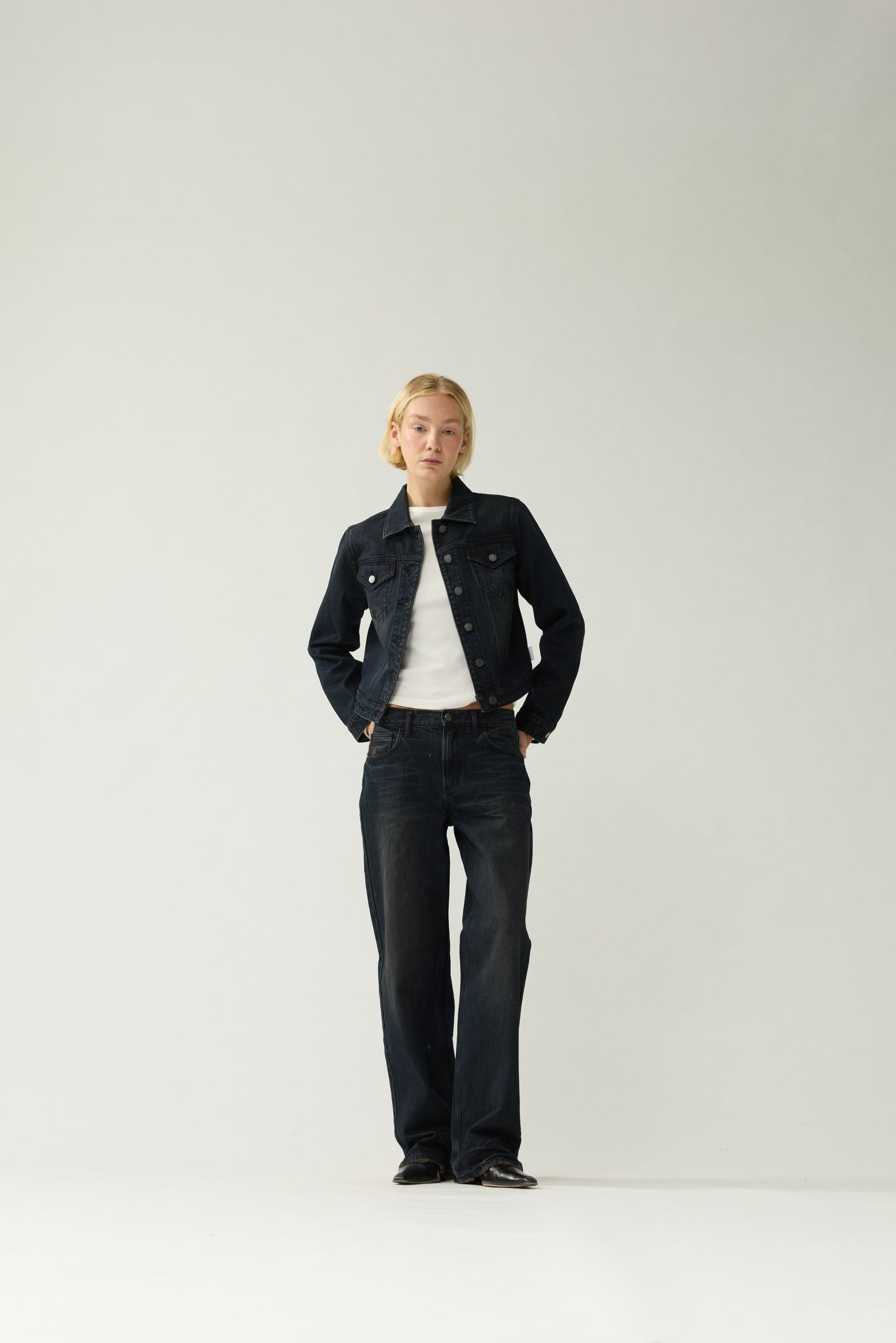 DENIM JACKET | Dark Spray