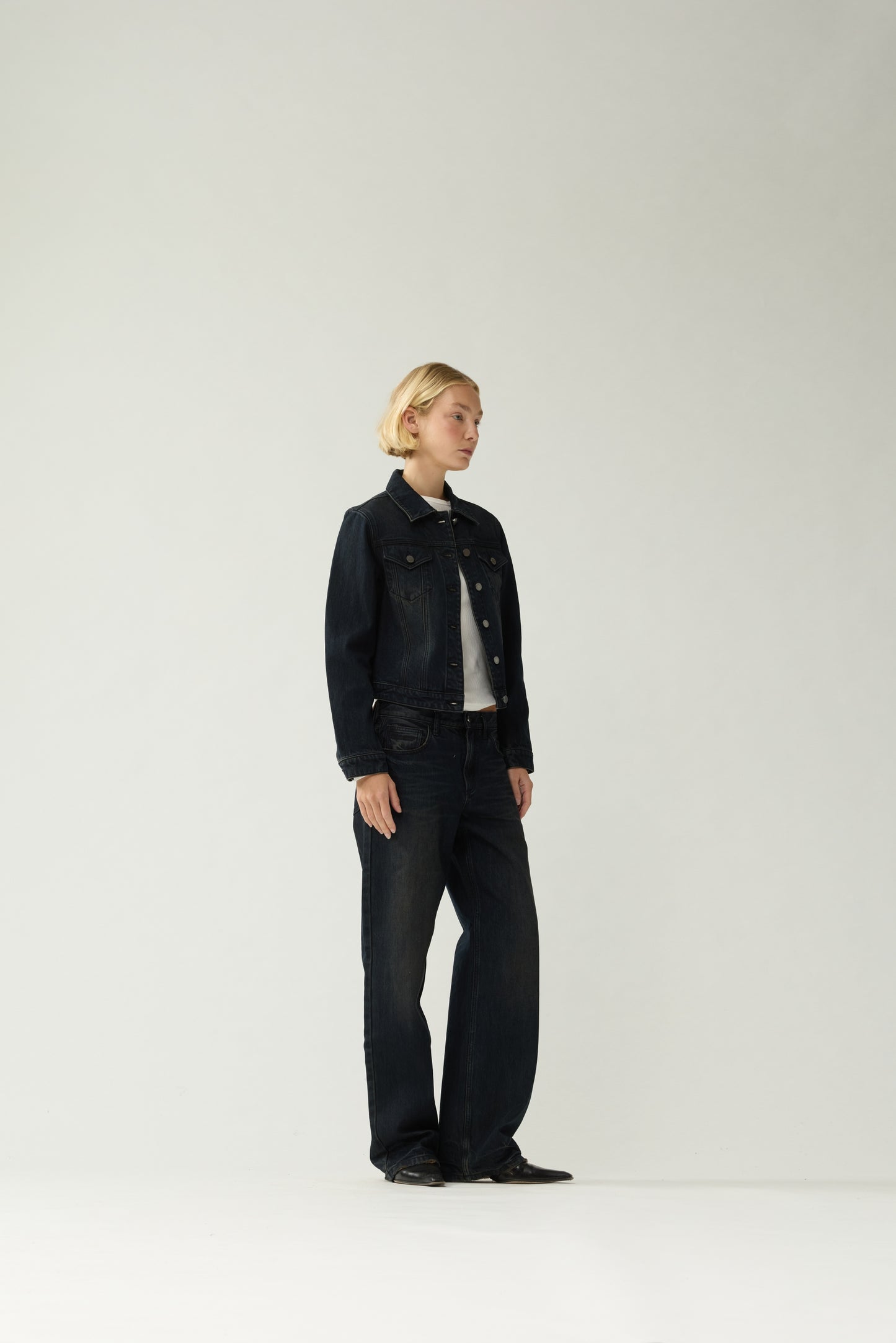 DENIM JACKET | Dark Spray