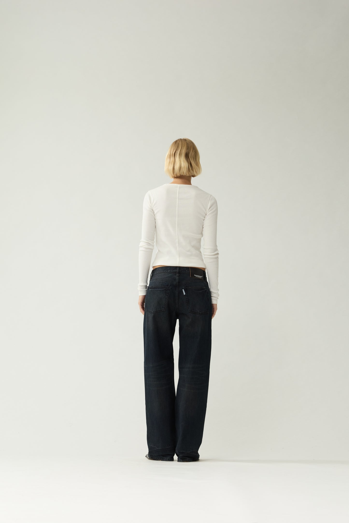 DENIM TROUSERS | Dark Spray