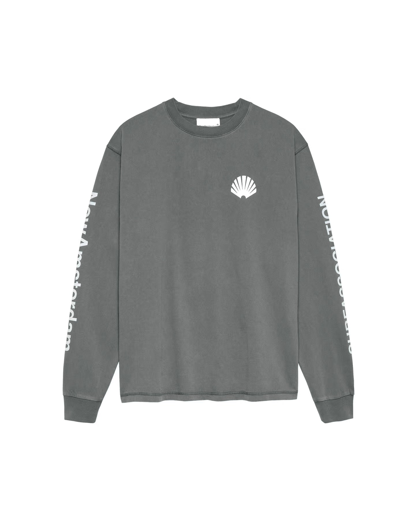 LOGO LONGSLEEVE | Shark grey