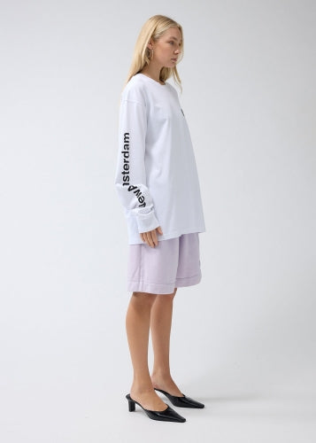 LOGO LONGSLEEVE | White