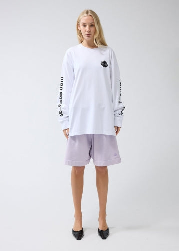LOGO LONGSLEEVE | White